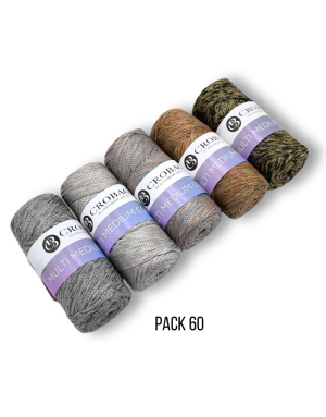 Multi Medium Cord Garn, 5er Sparpack, Kombinationen 45-66