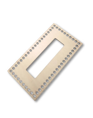 Holzdeckel und/oder Holzboden für Tücherbox |Tücherbox zum Häkeln