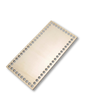 Holzdeckel und/oder Holzboden für Tücherbox |Tücherbox zum Häkeln