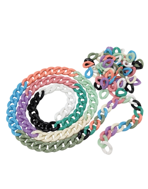 20 St. Resin Kettenglieder 17x23mm