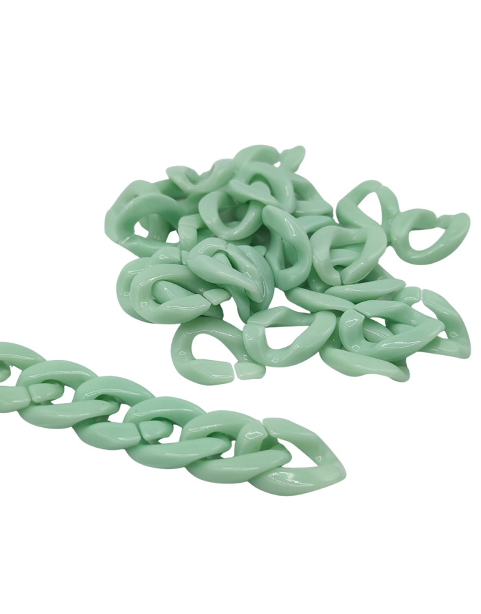 20 St. Resin Kettenglieder 17x23mm