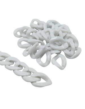 20 St. Resin Kettenglieder 17x23mm