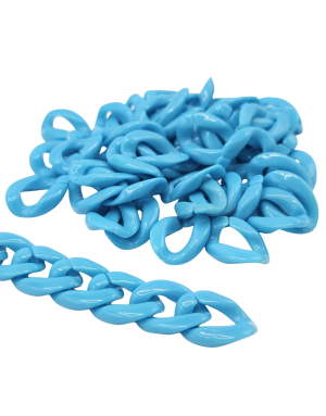 20 St. Resin Kettenglieder 17x23mm