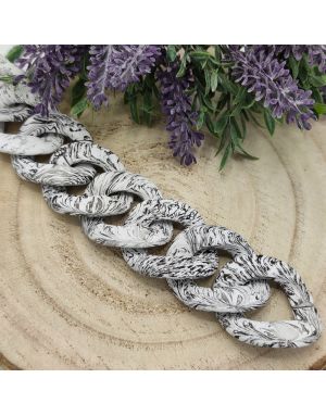 Acryl Kettenglieder 40x48mm