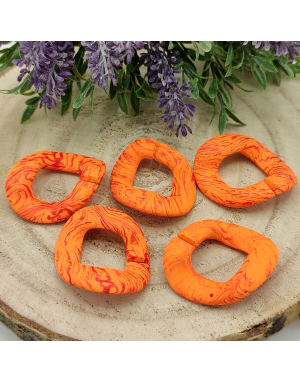 Acryl Kettenglieder 40x48mm