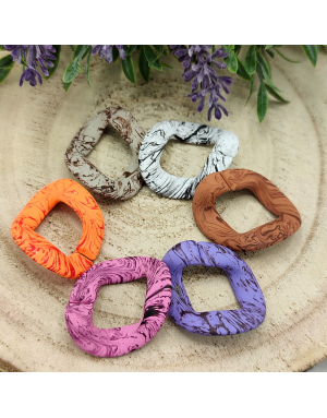 Acryl Kettenglieder 33x40mm