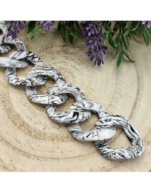 Acryl Kettenglieder 33x40mm