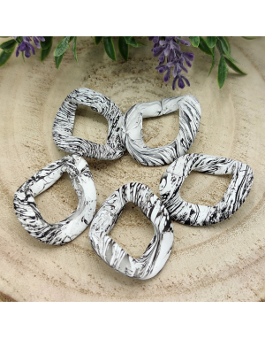 Acryl Kettenglieder 33x40mm