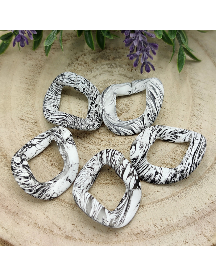 Acryl Kettenglieder 33x40mm