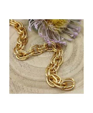 14mm Kette doppelt, alu, Meterware