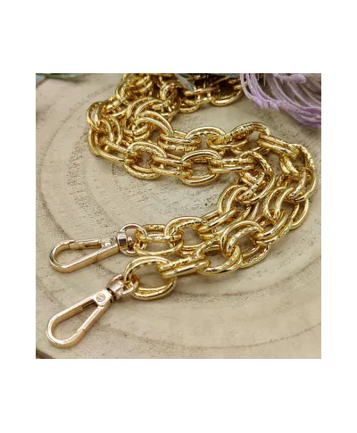 14mm Kette alu, doppelt, 100cm