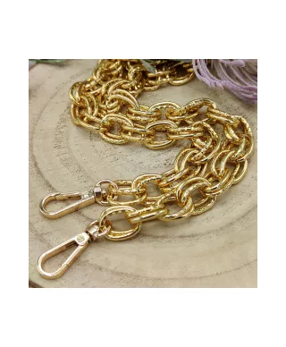 14mm Kette alu, doppelt, 100cm