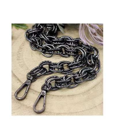 14mm Kette alu, doppelt, 100cm