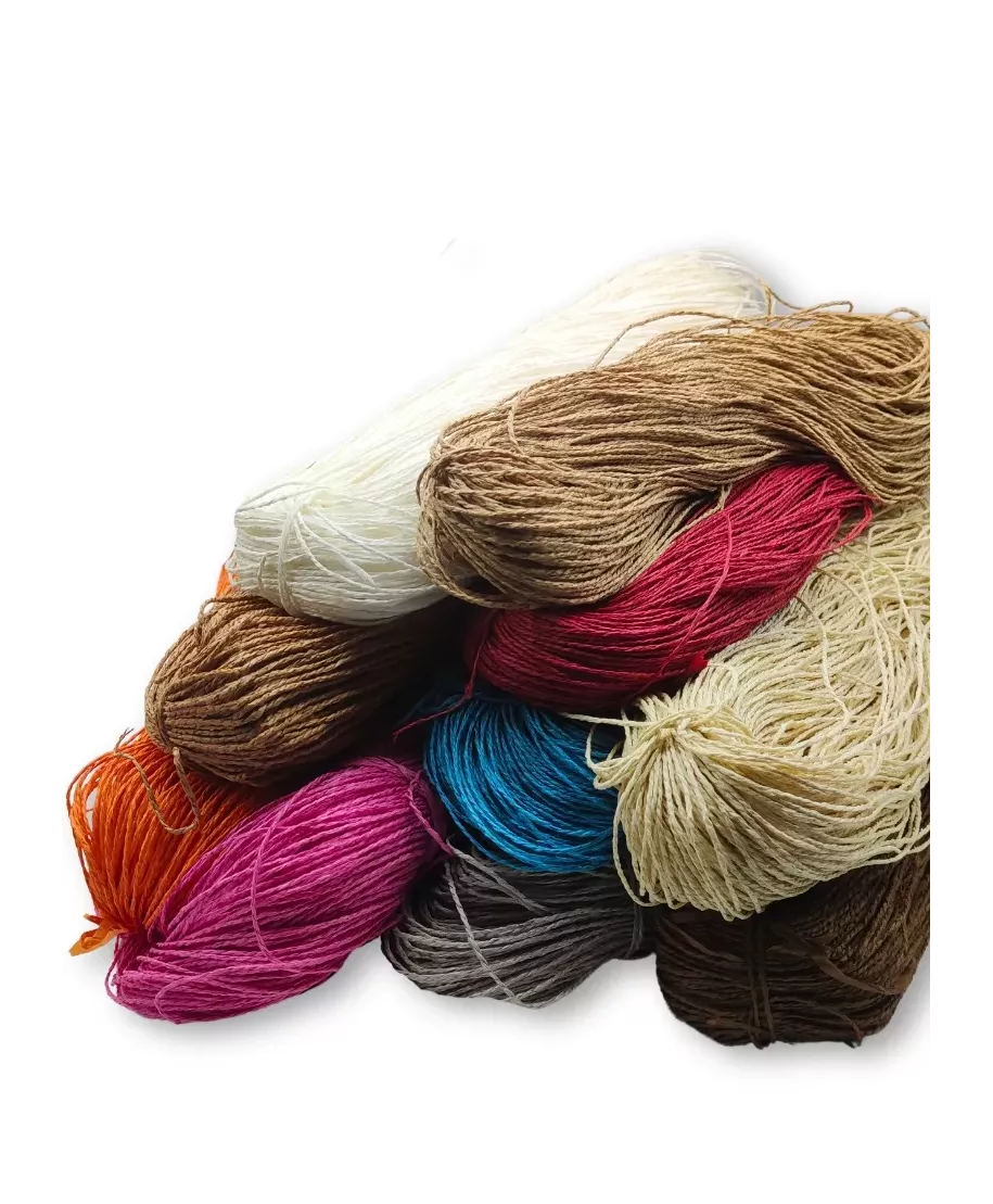 Raffia Garn kaufen | Bast & Papiergarn für Taschen | meingarn