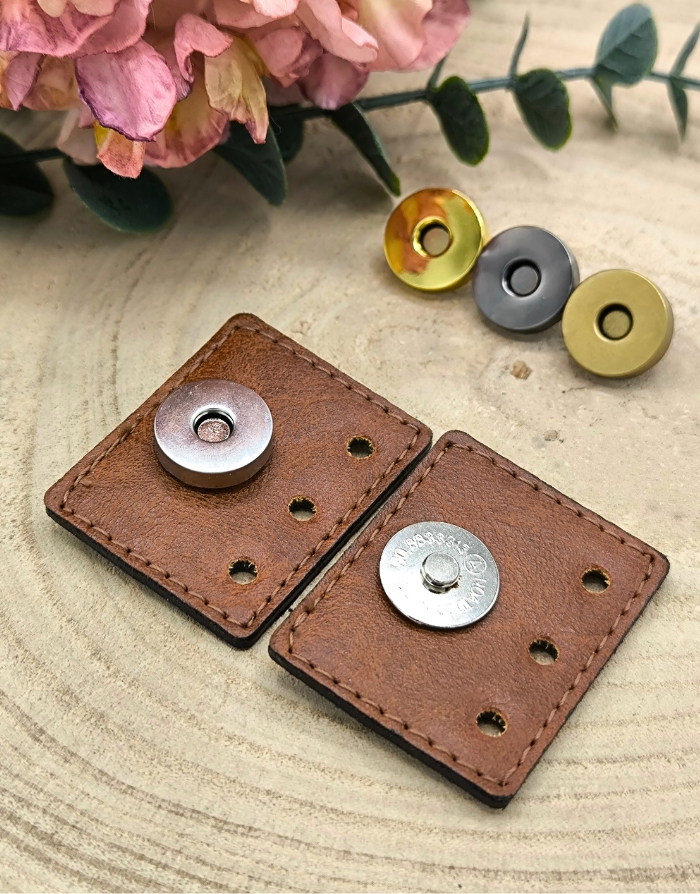 Magnetverschluss eckig