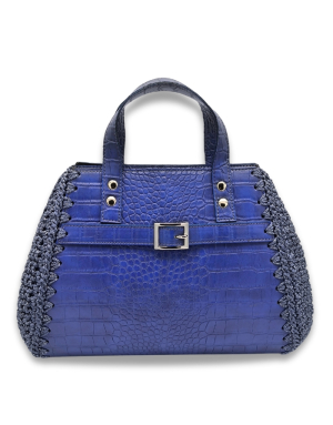 Set Maggy Kroko rot / Metallic