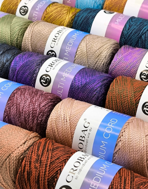 Multi Medium Cord Garn, 250g/170m