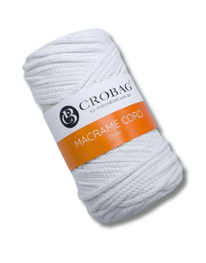 Macrame Cord 5mm Garn, 250g/80m