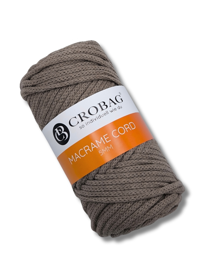 Macrame Cord 5mm Garn, 250g/80m