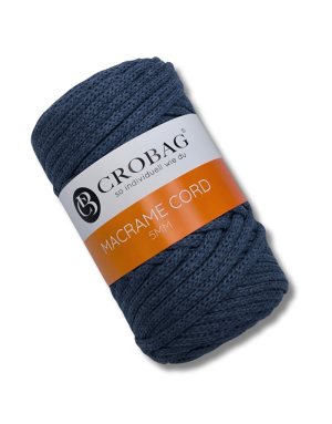 Macrame Cord 5mm Garn, 250g/80m