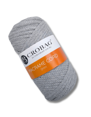 Macrame Cord 5mm Garn, 250g/80m