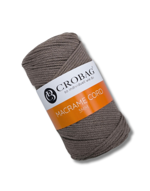 Macrame Cord 3mm Garn, 250g/150m