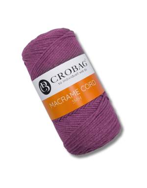 Macrame Cord 3mm Garn, 250g/150m