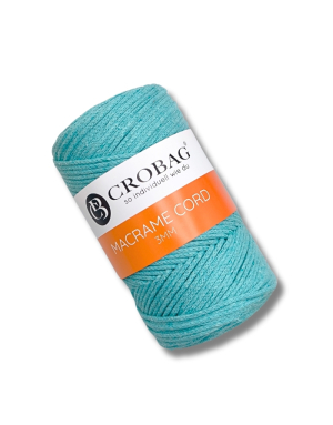 Macrame Cord 3mm Garn, 250g/150m