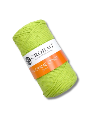 Macrame Cord 3mm Garn, 250g/150m