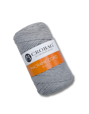 Macrame Cord 3mm Garn, 250g/150m