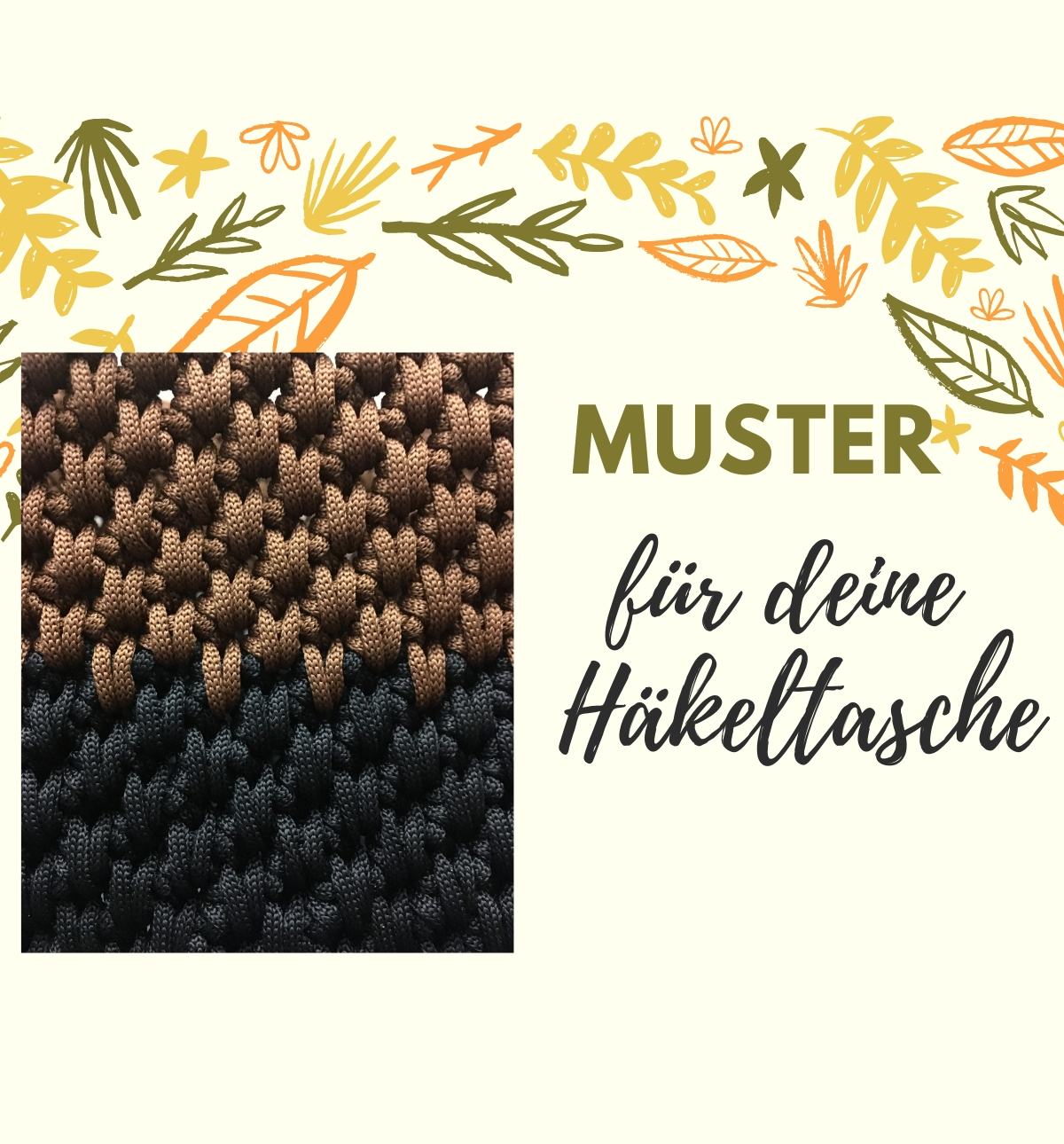 Muster für gehäkelte Tasche